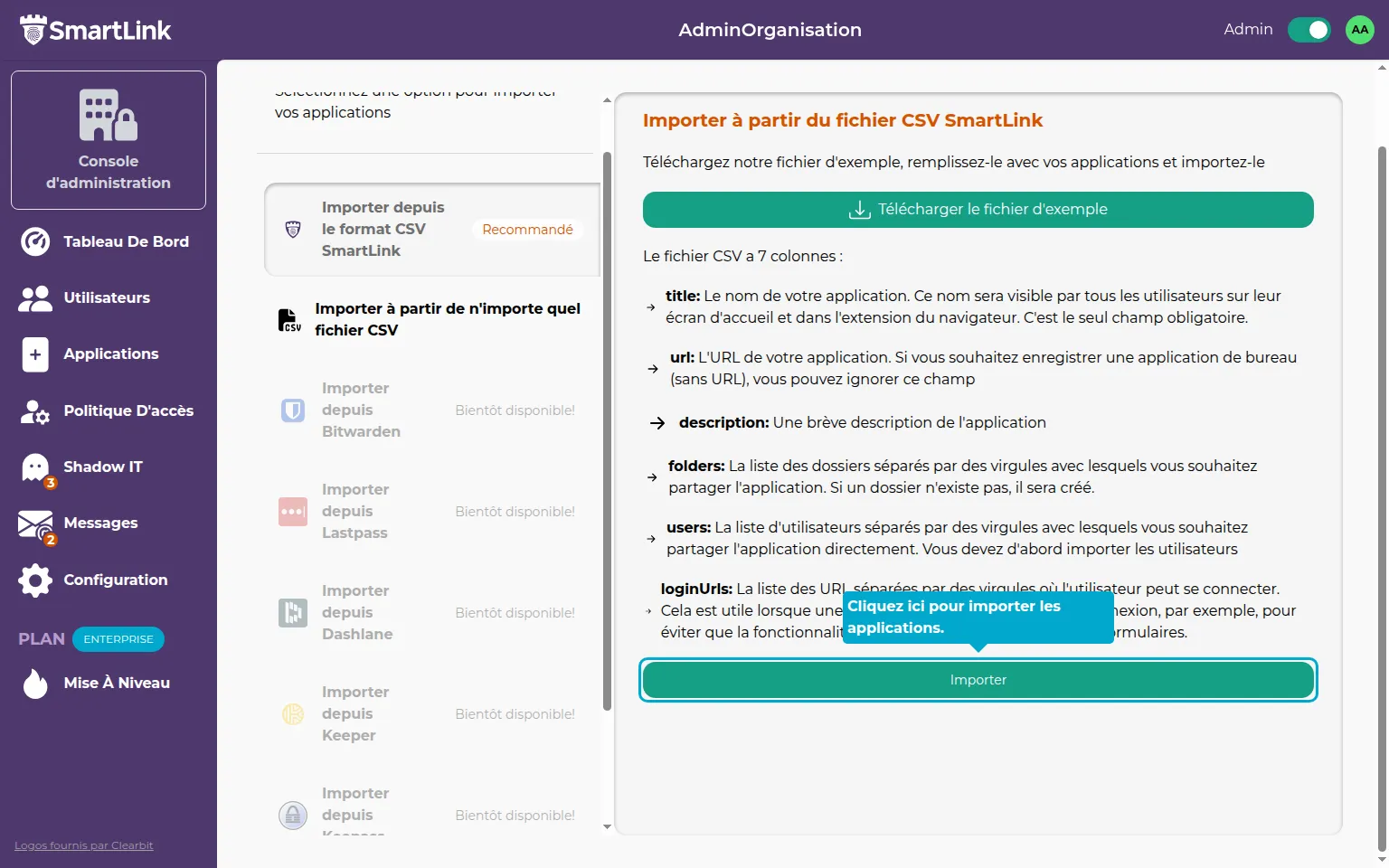 import-smart-link-csv